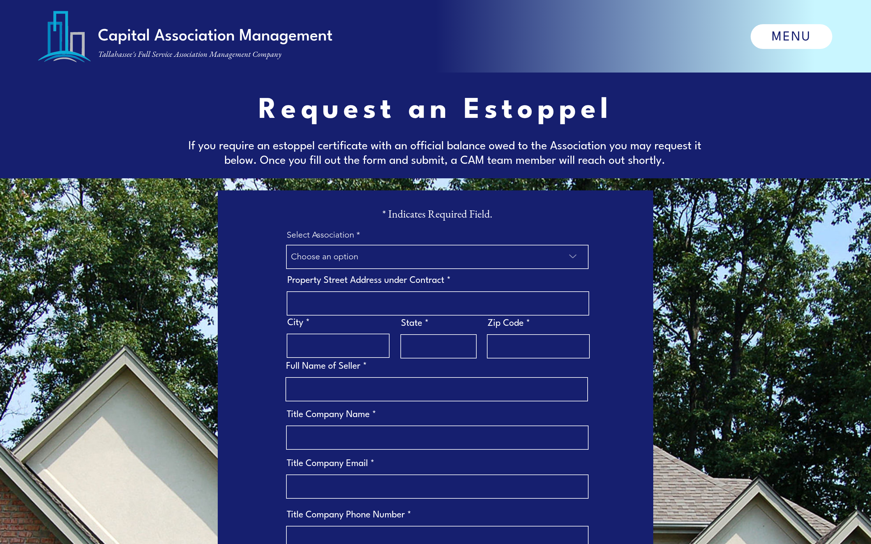 Current cmgcam.com estoppel form